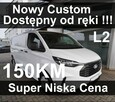 Ford Transit Custom L2 150KM Full Led Kamera Czujniki Niska Cena !! 1581 zł Od ręki !! - 1