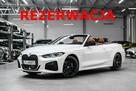440i xDrive Cabrio. Specyfikacja na 410 tys. zł. Gwarancja. 1 właśc.