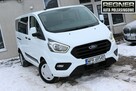 Ford Transit Custom Długi 9-osobowy 130KM SalonPL FV23% Android Tempomat Nowy Rozrząd - 1