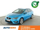 Seat Leon full LED navi klima auto grzane fotele czujniki pakowania