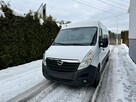 Opel Movano 2,3 125KM Klima H2L3 Ładowność 1455KG Czujniki parkowania - 2