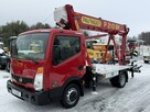 Nissan Cabstar Zwyżka Podnośnik Koszowy PALFINGER P210 BK UDT Wysokość Podnoszenia 21m (Multitel MZ  - 2