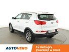 Kia Sportage skóra navi klima auto grzane fotele czujniki parkowania - 4