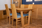 Stół Dębowy 140x80+2x55 - 5