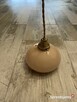 Stara lampa wisząca z kloszem - 4