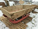 Sanie konne 2 sztuki plus podsanie lub góra, na kuligi - 5