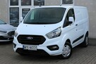 Ford Transit Custom 3-osobowy FV23% 130KM VAT-1 Parktronic Tempomat Gwarancja - 3