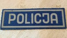 Naszywka Plakietka Emblemat POLICJA Oryginalna od 1990r.