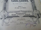 Carl Loewe Album, nuty 26 piosenek i ballad, wyd. z 1910 r. - 6
