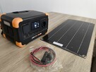 Przenośna stacja zasilania 600W 288Wh z panelem solarnym - 3