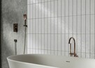 Płytki ścienne podłogowe salonowe lappato Textural antracyt - 4