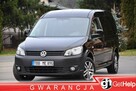Volkswagen Caddy 1,6 TDI 102KM Max Długi 7 Foteli Alufelgi klimatronik PDC Hak Serwis
