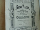 Carl Loewe Album, nuty 26 piosenek i ballad, wyd. z 1910 r. - 4