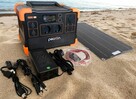 Stacja zasilania E600LFP 1200W 614Wh 24Ah z panelem fotowolt - 5
