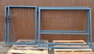 Brama dwuskrzydłowa 400x150 Panele Ogrodzenie Płot palisadowe - 3