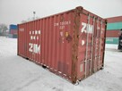 Kontener morski 20 DV / 6 metrów, używany - 6