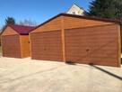 Garaże drewnopodobne, AKRYLOWE 6m x 5m