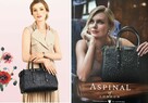 Aspinal of London Brook Street Bag czarna torebka skórzana