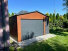 Garaże drewnopodobne, AKRYLOWE 6m x 5m - 4