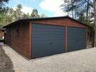 Garaże drewnopodobne 6m x 5m - 4