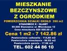 Mieszkanie z ogródkiem 4 pokoje Stanowice k/Oławy - 2