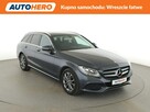 Mercedes C 180 automat półskóra navi klima auto grzane fotele czujniki parkowania - 10