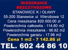 Mieszkanie z ogródkiem 4 pokoje Stanowice k/Oławy - 7
