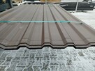 Brązowa blacha trapezowa w super cenie - 4