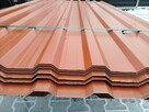 Tanie blachy trapezowe - ceglasty kolor - 3