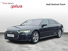 Audi A8 Lang_OśSkrętna_HeadUp_Masaże_Wentylacja_Noktowizja_Webasto_B&O_Panoram