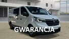 Renault Trafic long L2H1 brygadówka 7-osobowy 2,0 150KM pełna opcja 2-stronne drzwi - 1