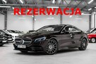 Mercedes S 560 560 4Matic Coupe. Salon Polska. Designo. AMG PLUS. Czerwień Rubinu. - 1