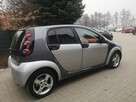 Smart Forfour 1.1 Benzyna 75KM Klimatyzacja Halogeny Szklany Dach Alu Serwis - 5