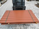 Tanie blachy trapezowe - ceglasty kolor - 4