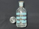 Stara karafka butelka Hortensja PRL Stara karafka butelka Ho - 9
