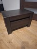 Łóżko 160x200 wenge+2szafki - 7