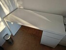 Biurko białe matowe Ikea - 4