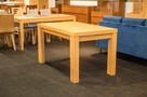 Stół Dębowy 140x80 + 2x45 + zestaw krzeseł - 2