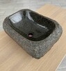 Umywalka nablatowa z kamienia naturalnego - 3