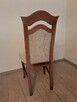 Krzesła drewniane z wysokim oparciem (2 szt.), do sprzedania - 4