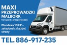 Przeprowadzki i transport do 10 europalet – Gdańsk / Malbork