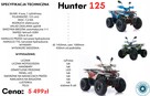 ASIX Inny Quad ASIX Hunter 125 Transport Raty Fvat Automat Oświetlenie LED - 16