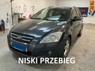 Kia Cee'd Klimatronik, 8 airbag, alufelgi, auto zadbane, isofix, drugie koła - 1