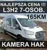 Ford Transit L3H2 165KM Hak Brygadowy 7-os.  Kamera Super Cena od ręki !! 1691 zł