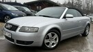 Audi A4 Cabrio*2.4i V6*170PS*OPŁACONY Bezwypadkowy Klimatronik Serwis Skóra - 7
