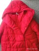 Kurtka ciepła, długa, czerwona - 3