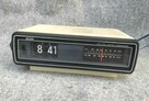 Zegar klapkowy radio BERN unikat vintage - 2