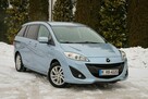 Mazda 5 7 osobowa Ksenon Klimatronik Podgrzewane Fotele Parktronik Tempomat - 5