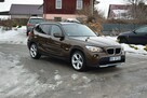 BMW X1 2.0D 177KM/ Navi/ Kamera/ 2 KPL KÓŁ/ Brązowy Metalic/ Sprowadzony