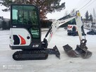BOBCAT E19 KPL. ŁYŻEK SZYBKOZŁĄCZE FV 2024 R. MINIKOPARKA - 5